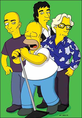 Homer und R.E.M.