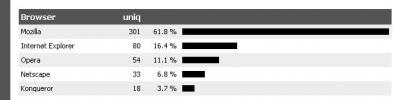 Browser Statistik