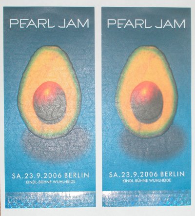 Die Pearl Jam Karten sind da!